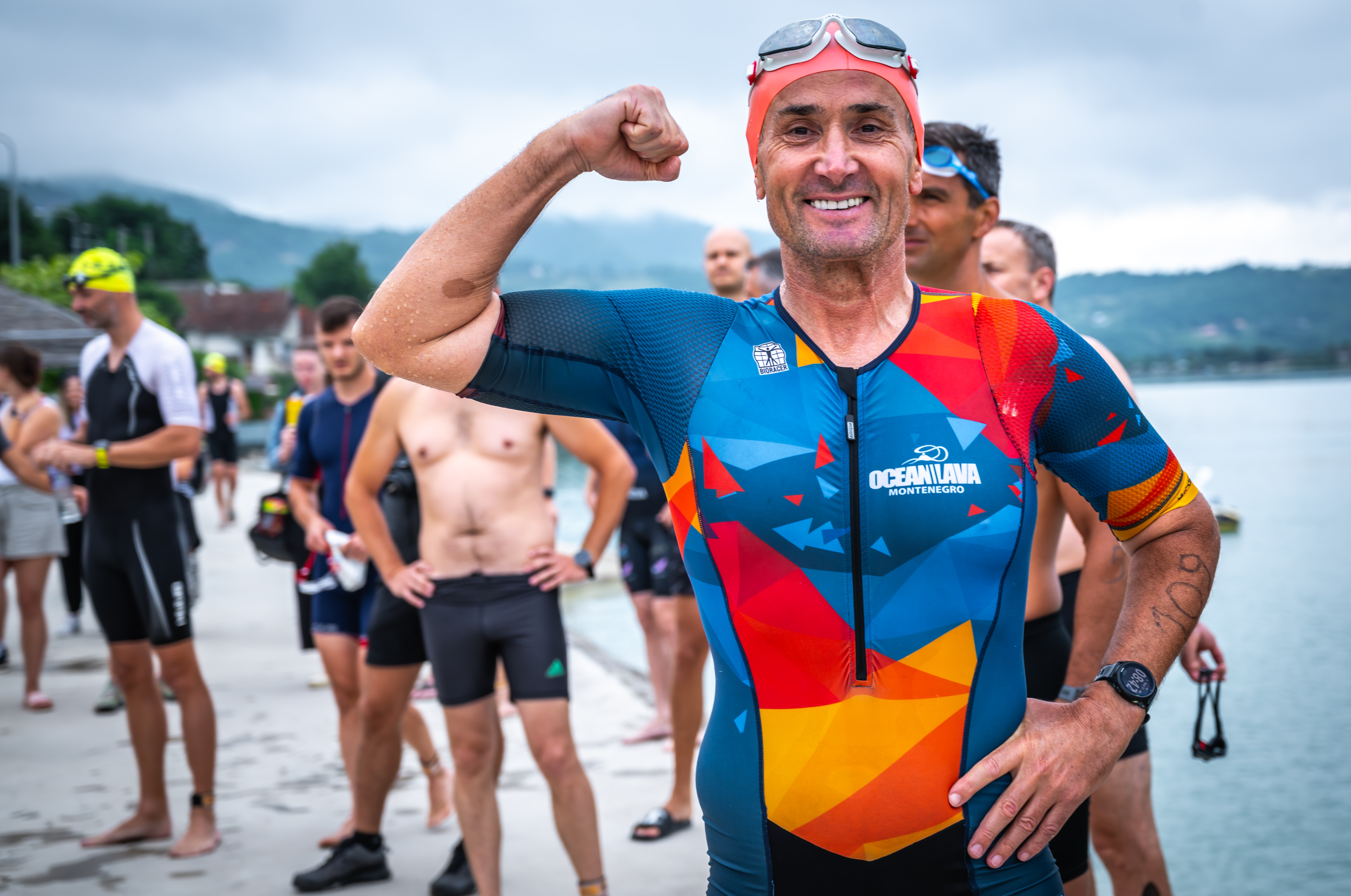 Plivačka dionica Green Lake Triathlon 2024